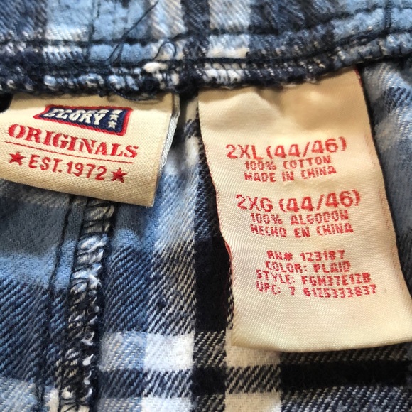 Faded Glory Men’s Flannel Pj Pants - Picture 2 of 4